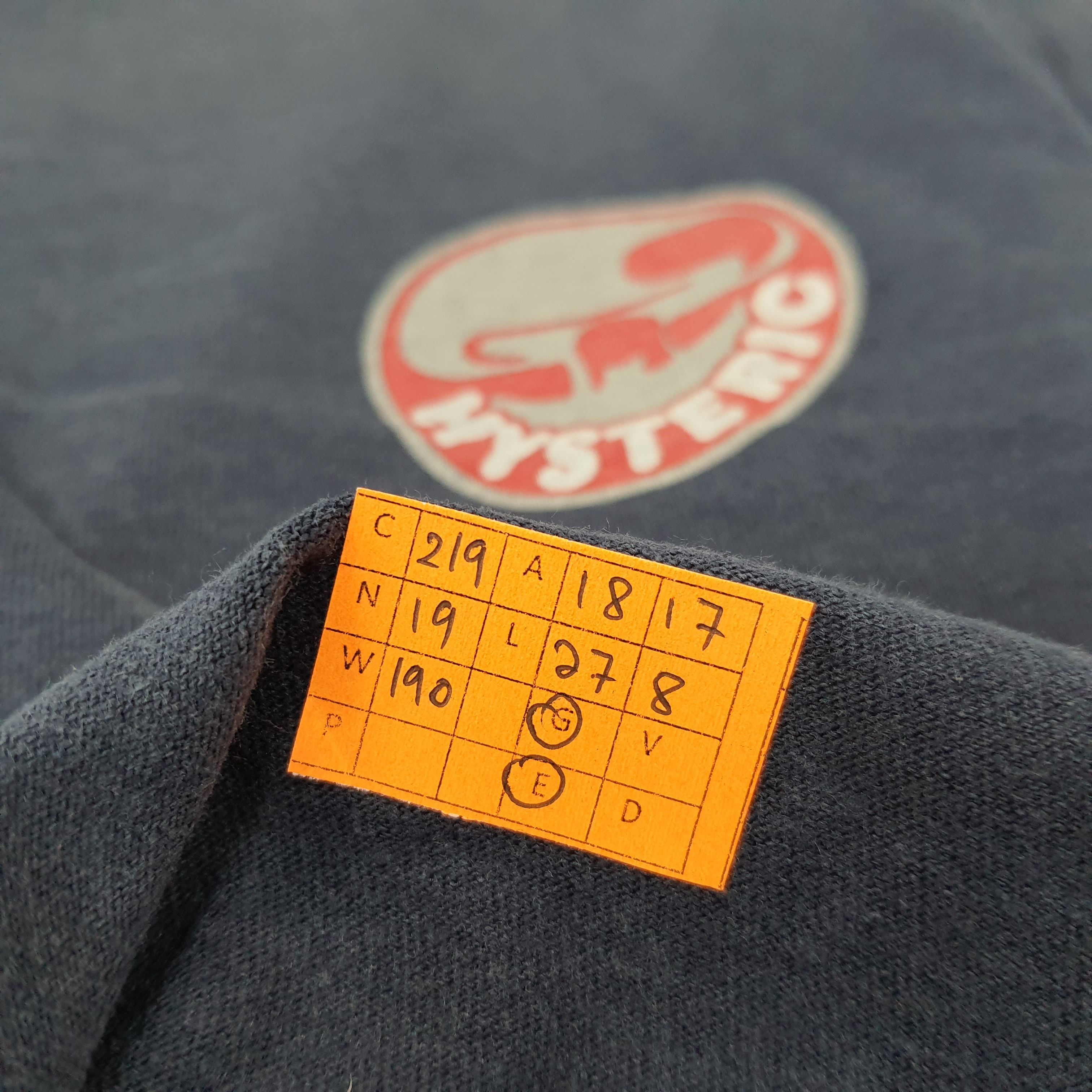 Hysteric Glamour × Japanese Brand × Vintage Vintage Hysteric Glamour Japanese Brand Tshirt C219N19 Size US S / EU 44-46 / 1 - 10 Thumbnail