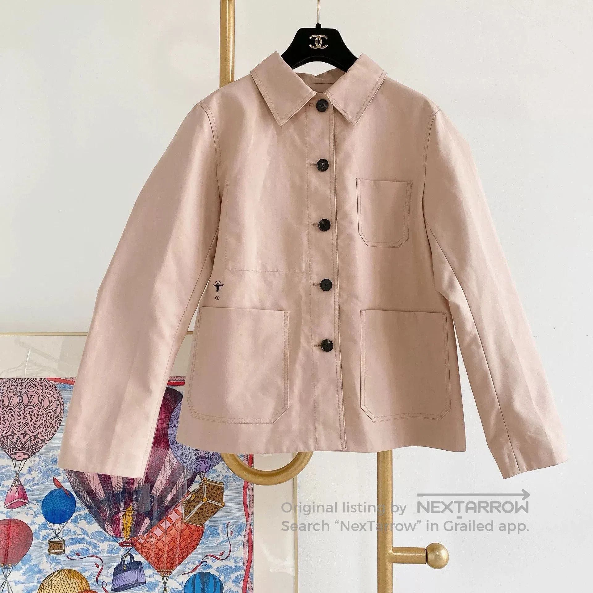 Dior Dior Pink Coat withLogo F36. Size US M / EU 48-50 / 2 - 1 Thumbnail