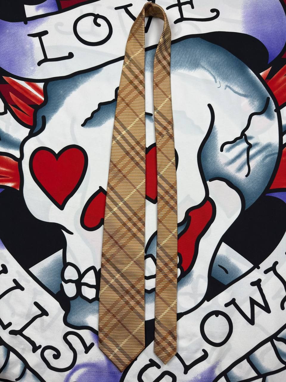 Burberry Burberry Vintage Nova Check Luxury Tie Size ONE SIZE - 1 Thumbnail