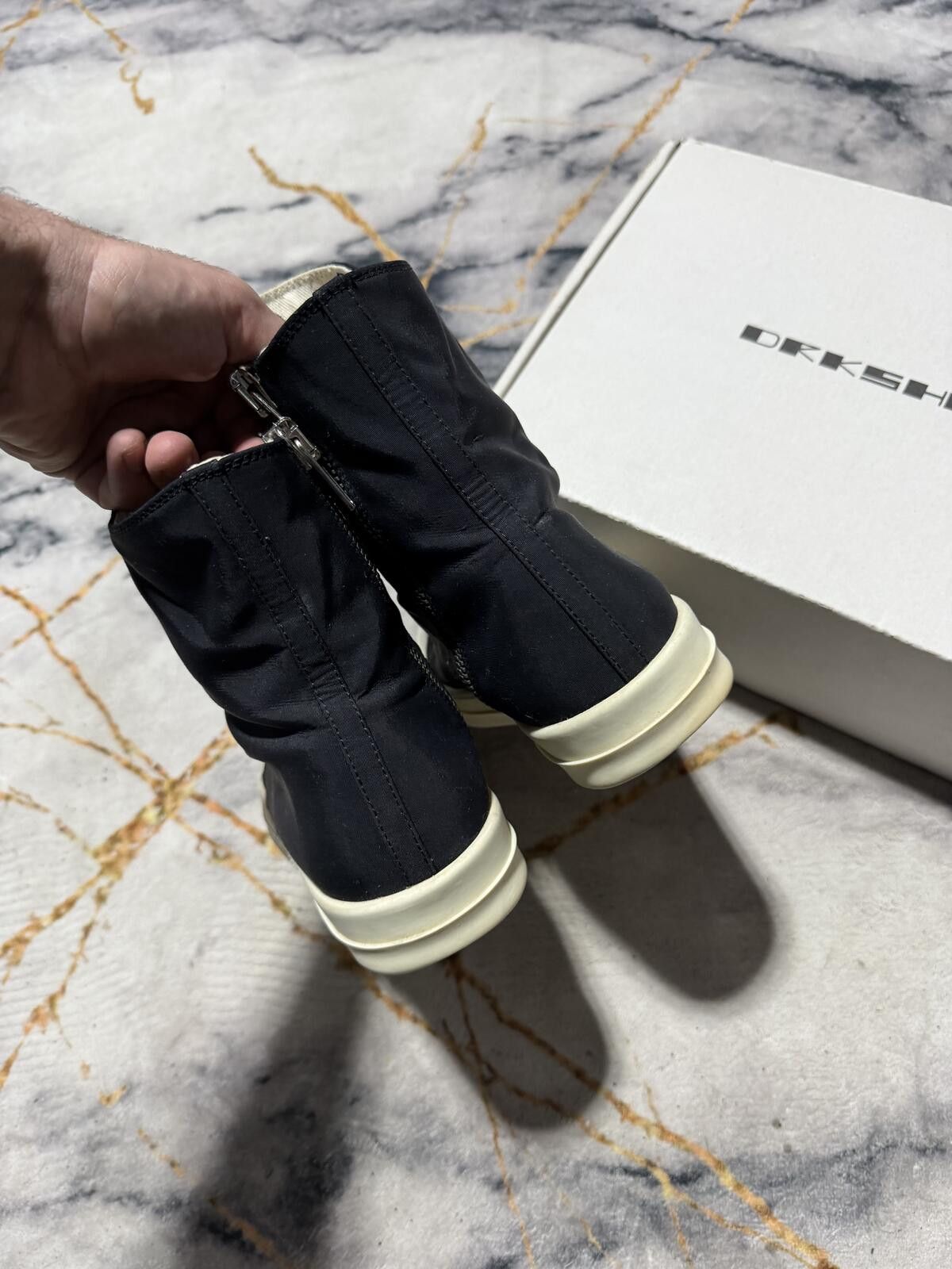Rick Owens Rick Owens DRKSHDW Nylon Highs Black - Sz 10M Size US 10 / EU 43 - 5 Thumbnail