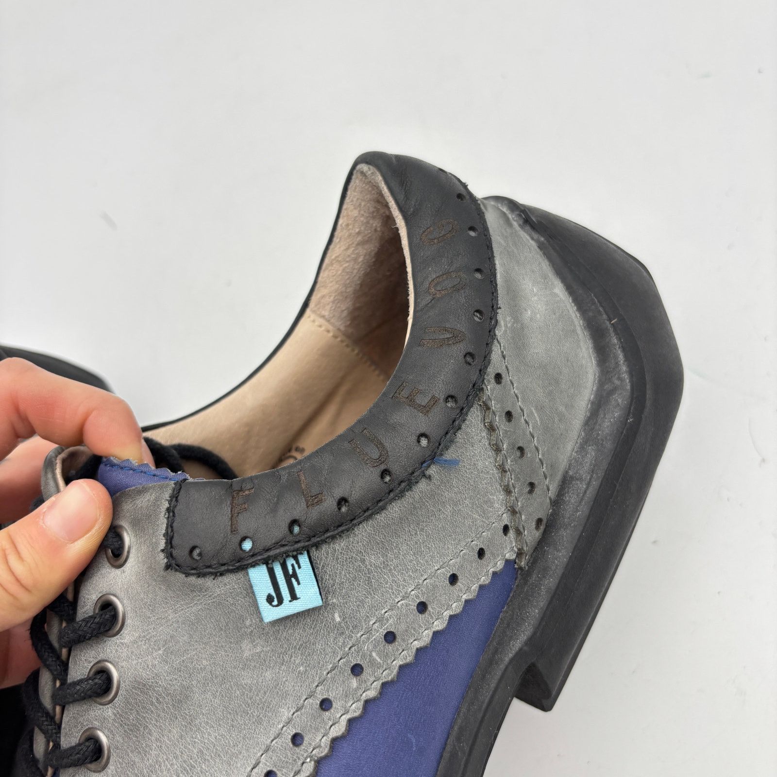 John Fluevog John Fluevog Future Angel Charles Contrast Wingtip Oxford 12 Size US 12 / EU 45 - 11 Thumbnail