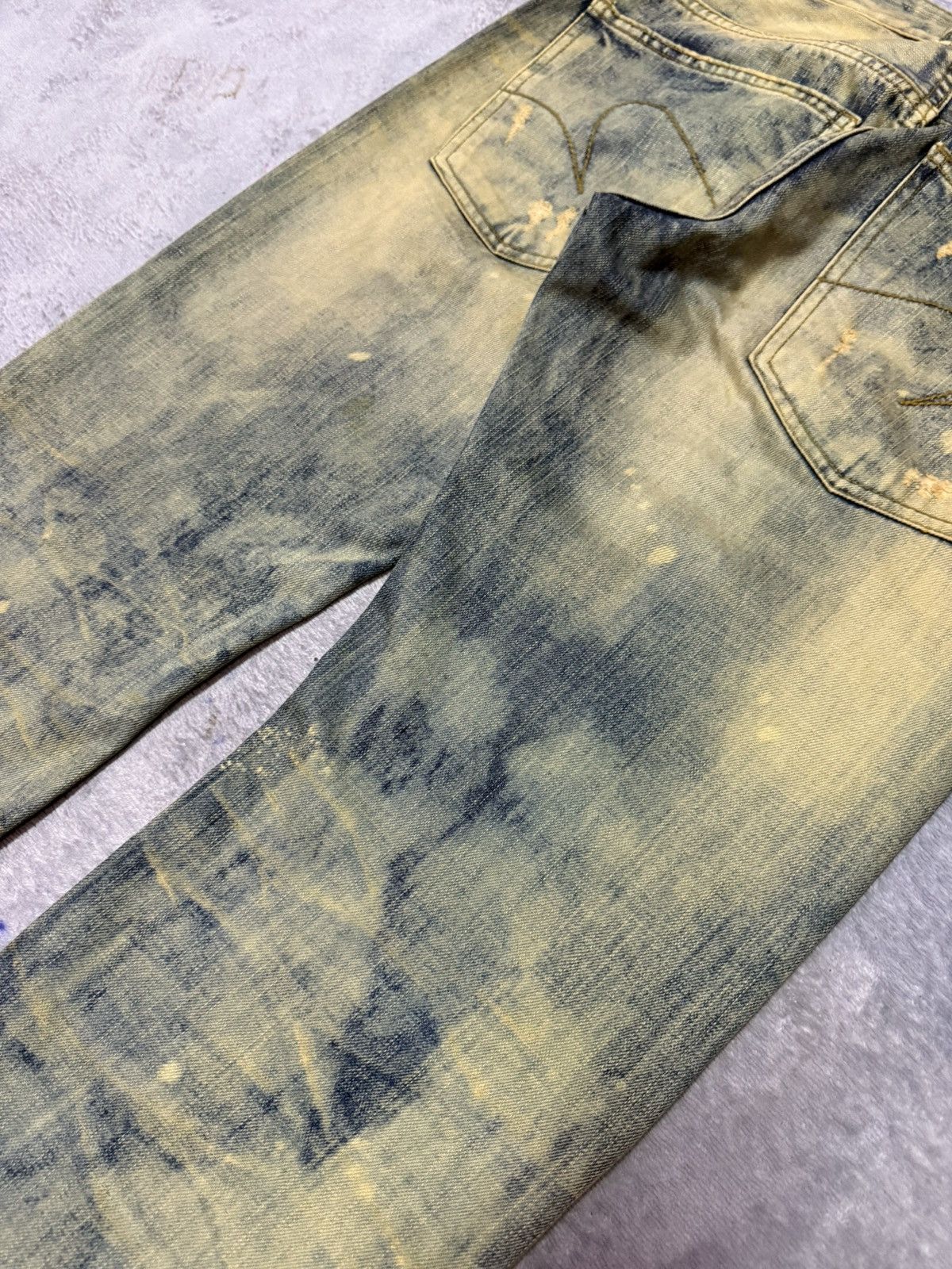 Hysteric Glamour Standard Number Japan Acid Mud Wash Straight Jeans Size US 30 / EU 46 - 12 Thumbnail