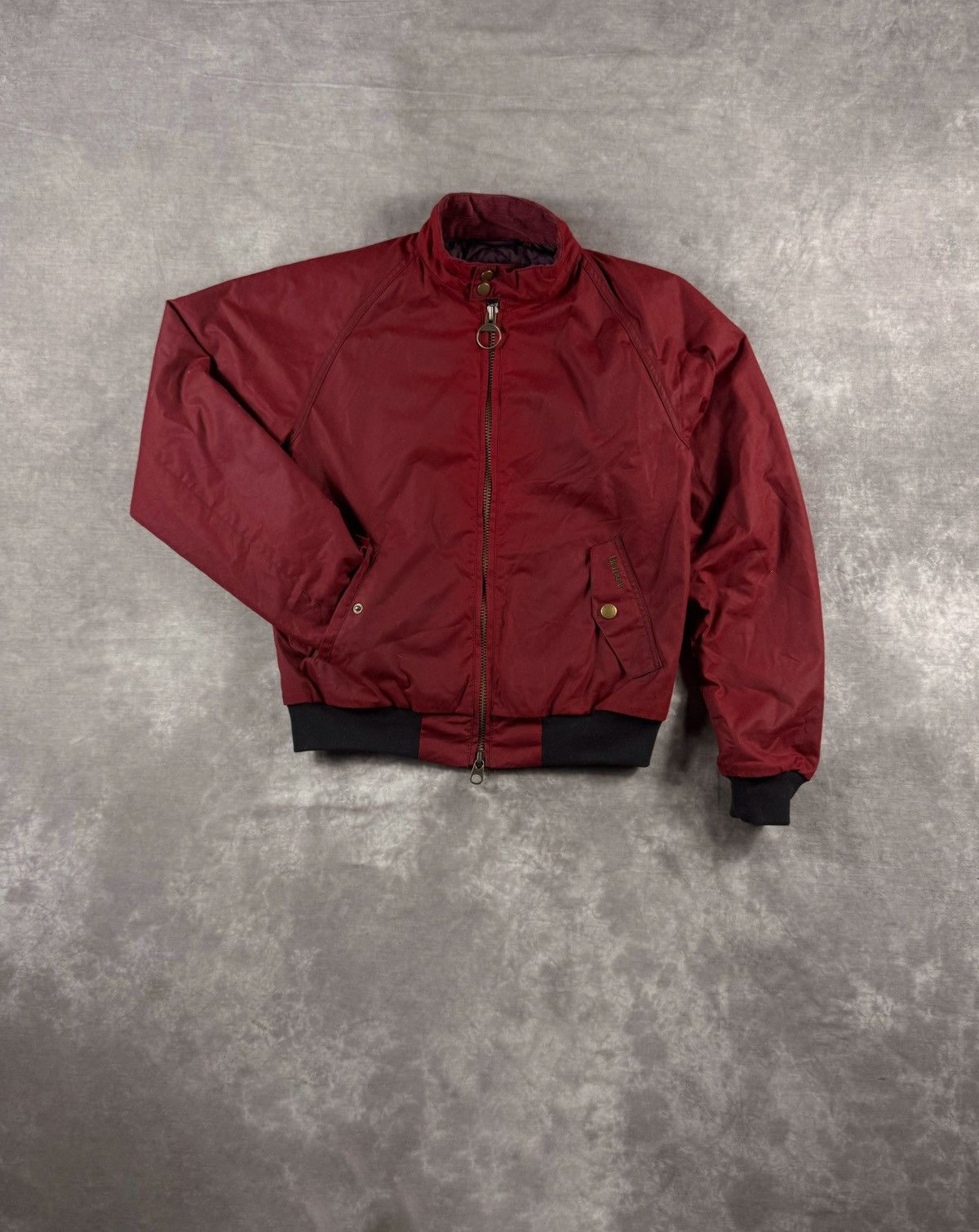 Barbour Barbour International Wax Jacket Burgundy Red Size M MWX Size US M / EU 48-50 / 2 - 3 Thumbnail