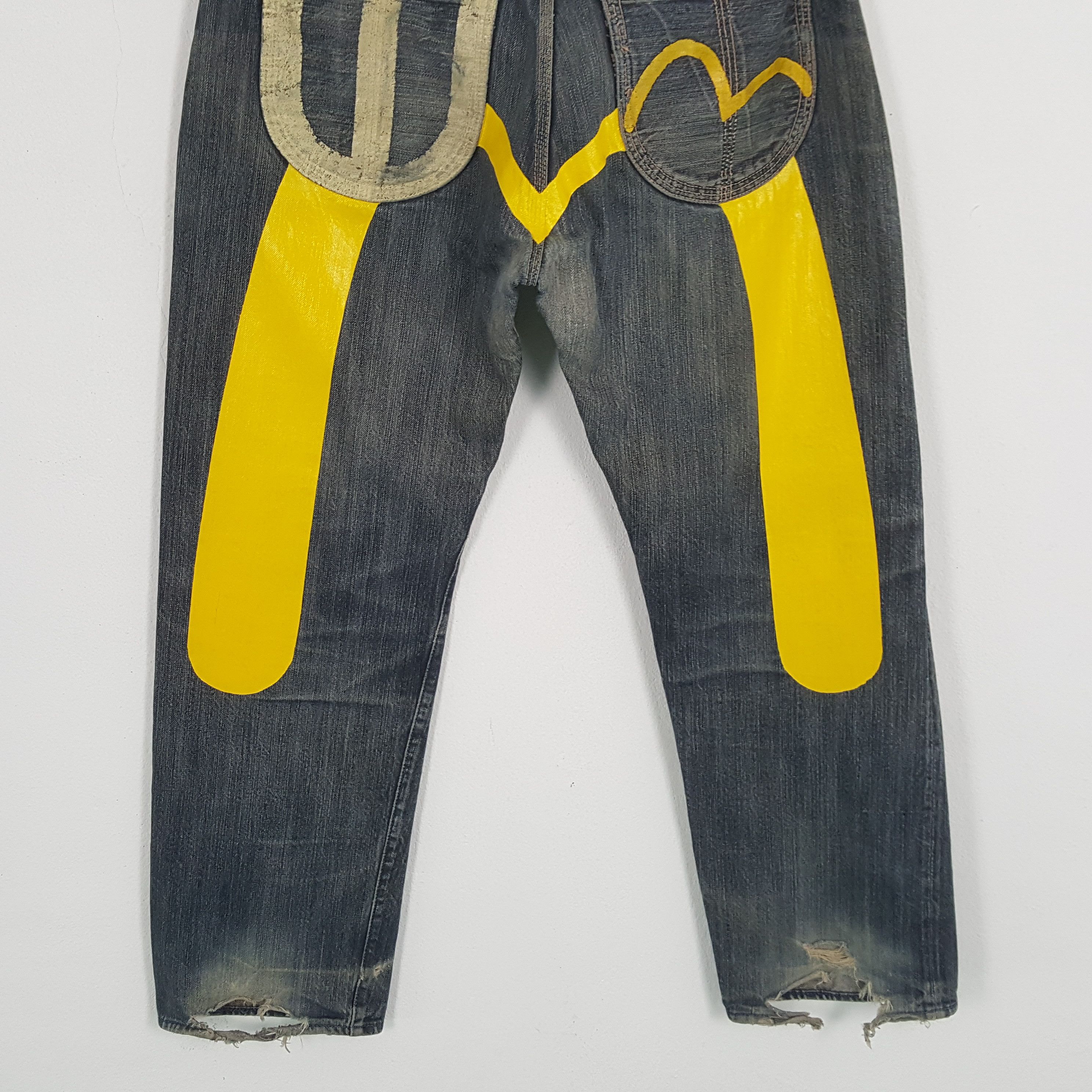 Evisu EVISU Japanese Brand Streetwear Custom Daicock Jeans Size US 32 / EU 48 - 3 Thumbnail