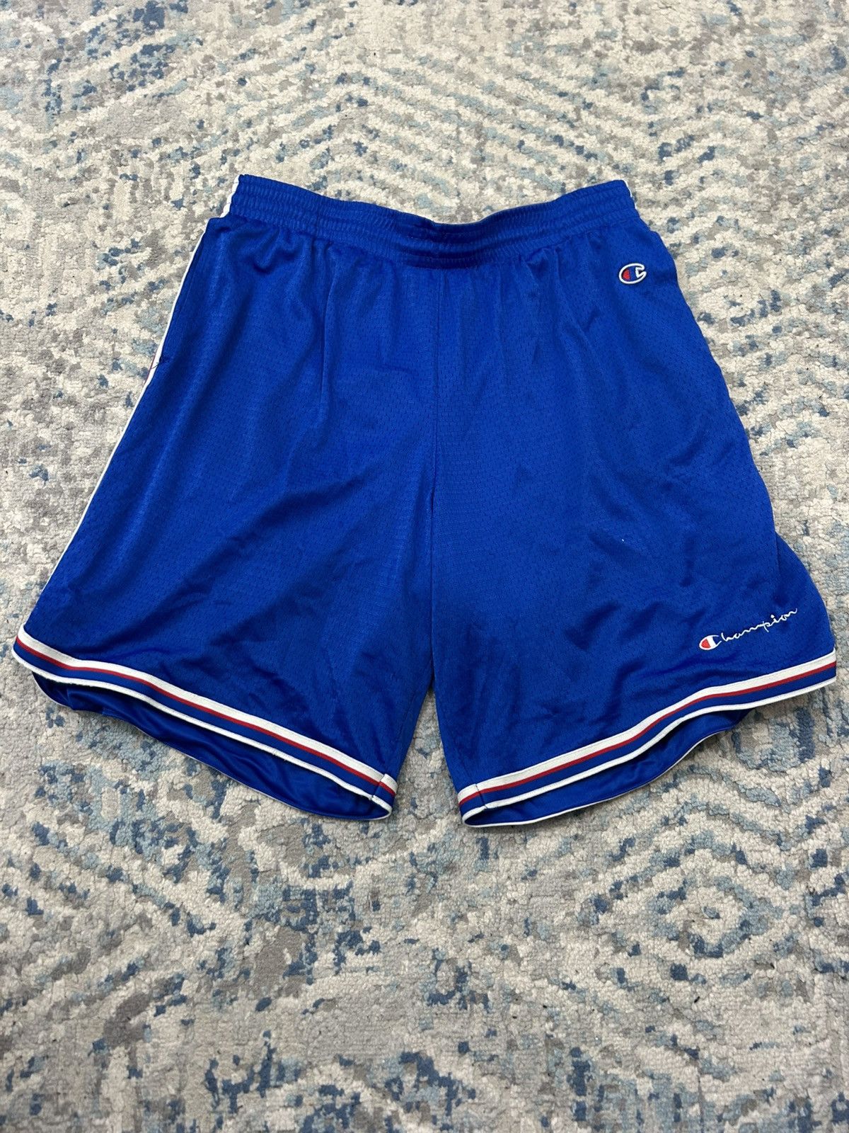 Champion Blue champion mesh shorts Size US 34 / EU 50 - 1 Thumbnail