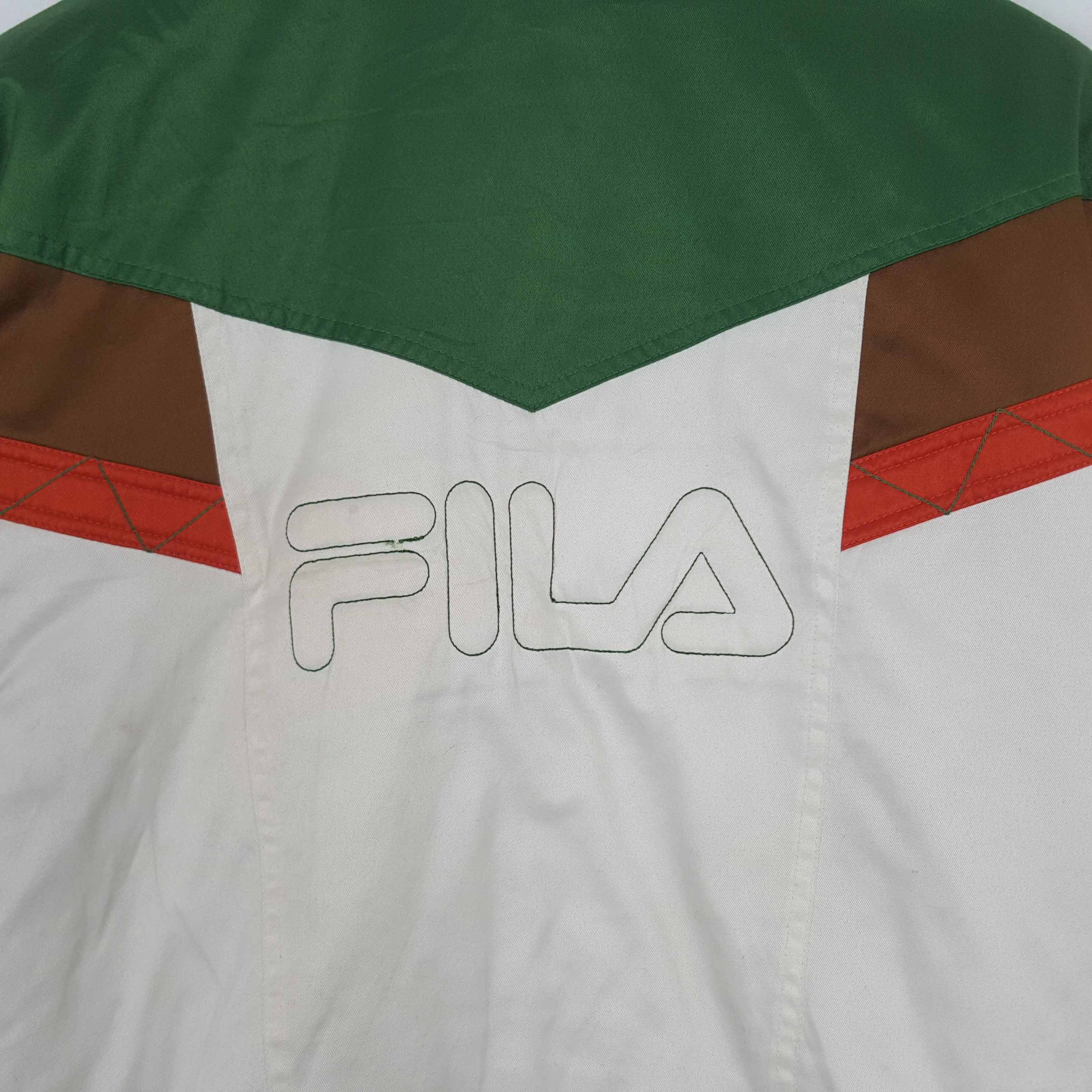 Fila × Vintage Vintage Fila Streetwear Style Zipper Jacket Size US M / EU 48-50 / 2 - 2 Thumbnail