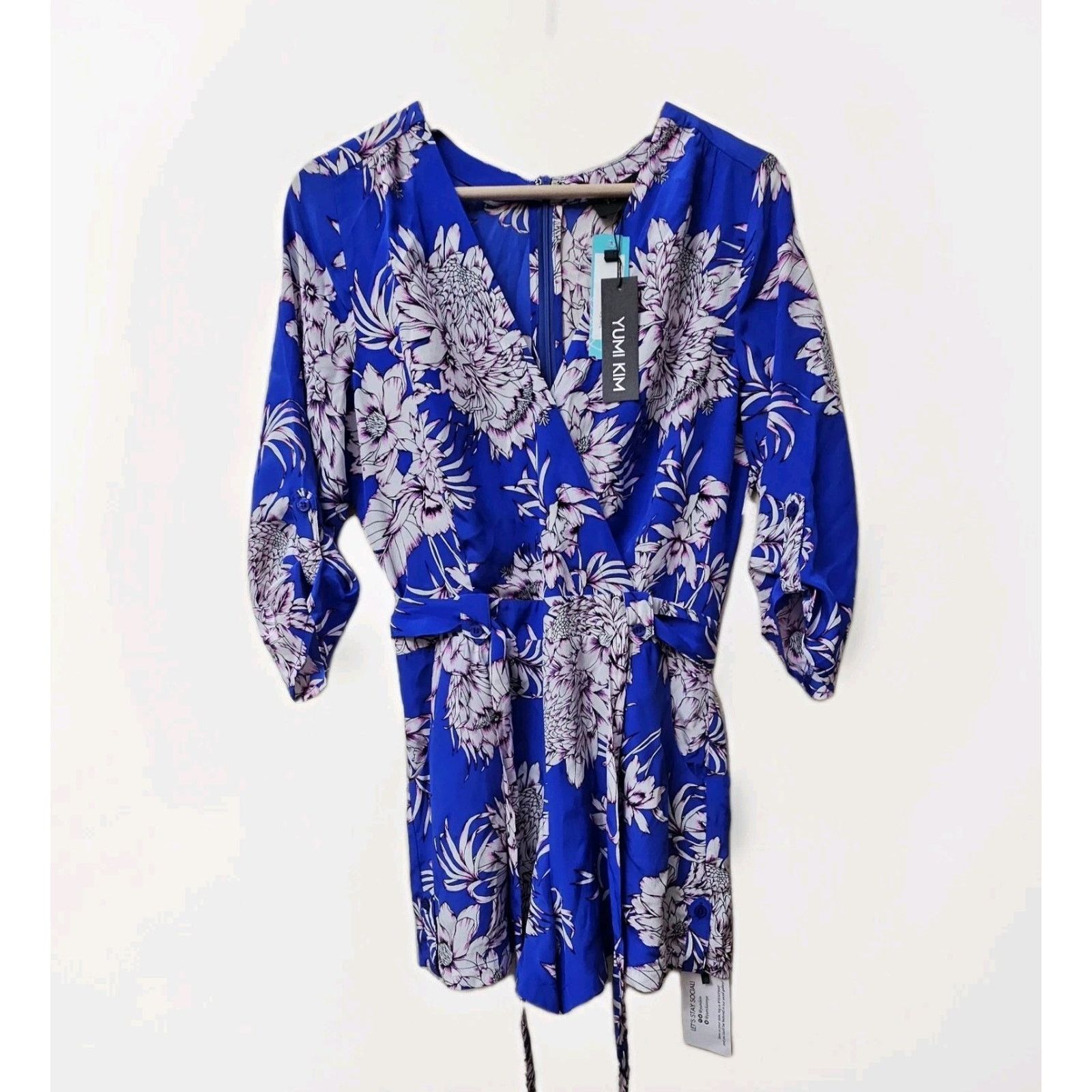 Other Yumi Kim Liz Silk Floral Romper Sz- XS ~ Stylish & Feminine Size XS / US 0-2 / IT 36-38 - 8 Thumbnail