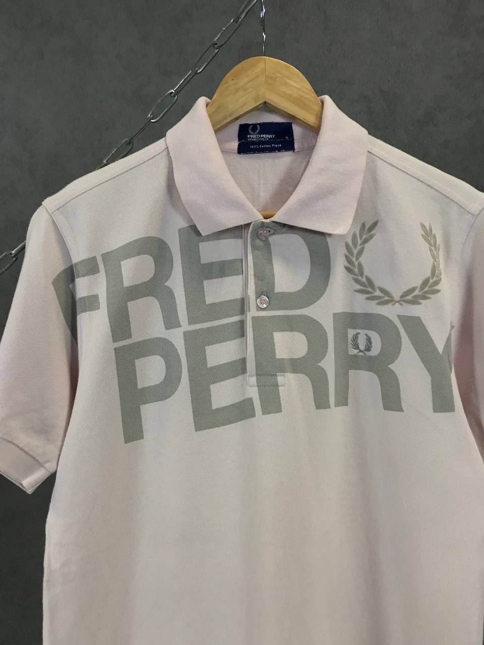 Fred Perry Fred Perry vintage designer big logo polo tee Size US S / EU 44-46 / 1 - 3 Thumbnail