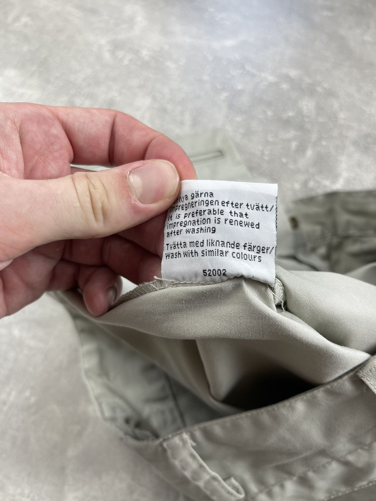 Fjallraven Vintage Fjällräven G-1000 Cargo Hiking Trekking Pants Size US 32 / EU 48 - 17 Thumbnail