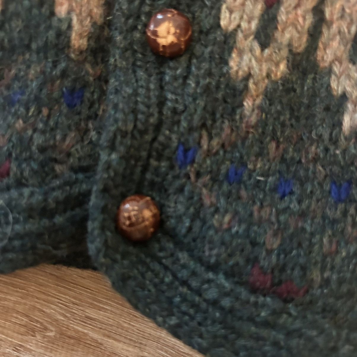 Polo Ralph Lauren Vintage 1980s Polo Ralph Lauren Hand Knit Wool Vest S Size US S / EU 44-46 / 1 - 6 Thumbnail