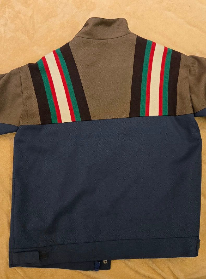 Gucci Gucci Striped stitching letter logo zipper jacket 2502-Next Size US S / EU 44-46 / 1 - 5 Thumbnail