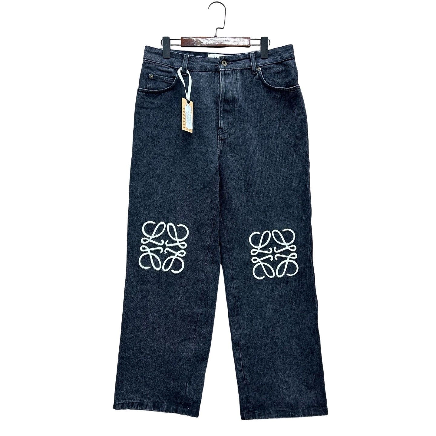 Loewe Loewe Anagram Embroidered Denim Jeans Size 50 Size US 34 / EU 50 - 1 Thumbnail