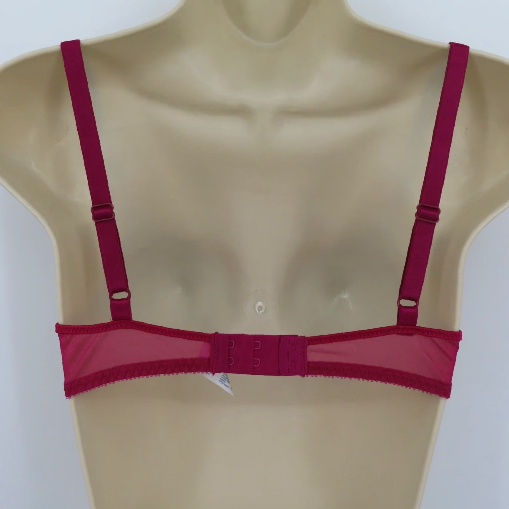 Vintage VINTAGE Vassarette Bra 36B Red Virtue 75256 Underwire T-Shirt No Padding NWT Womens Girls Ladies Mens Size ONE SIZE - 5 Thumbnail