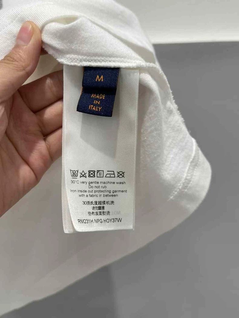 Louis Vuitton Louis Vuitton White Yayoi Kusama Short Sleeve 2501-Nextarro Size US M / EU 48-50 / 2 - 7 Thumbnail
