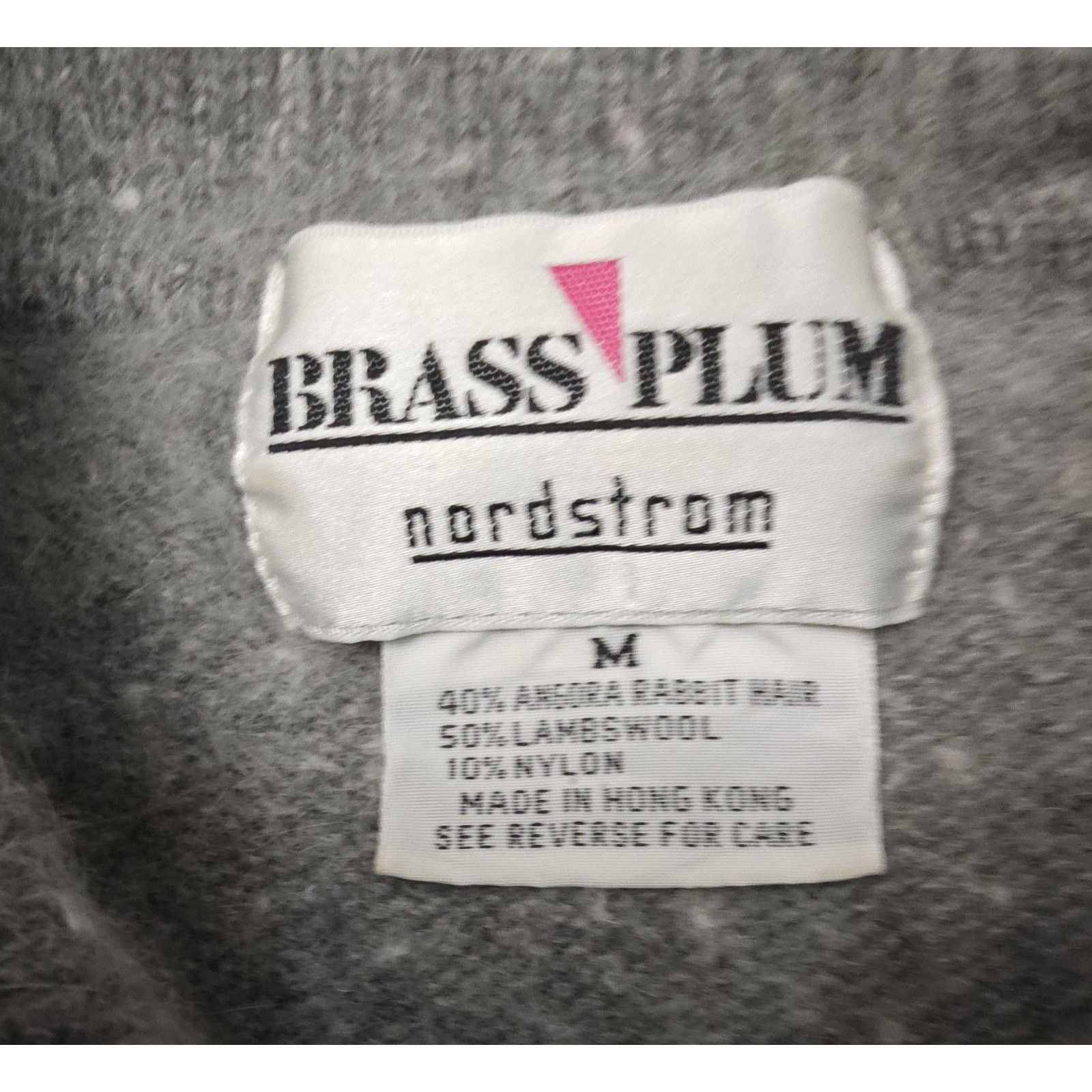 Other Brass Plum 40 % Argyle Wool VTG 80s Pastel Core Shetland M Size M / US 6-8 / IT 42-44 - 6 Thumbnail