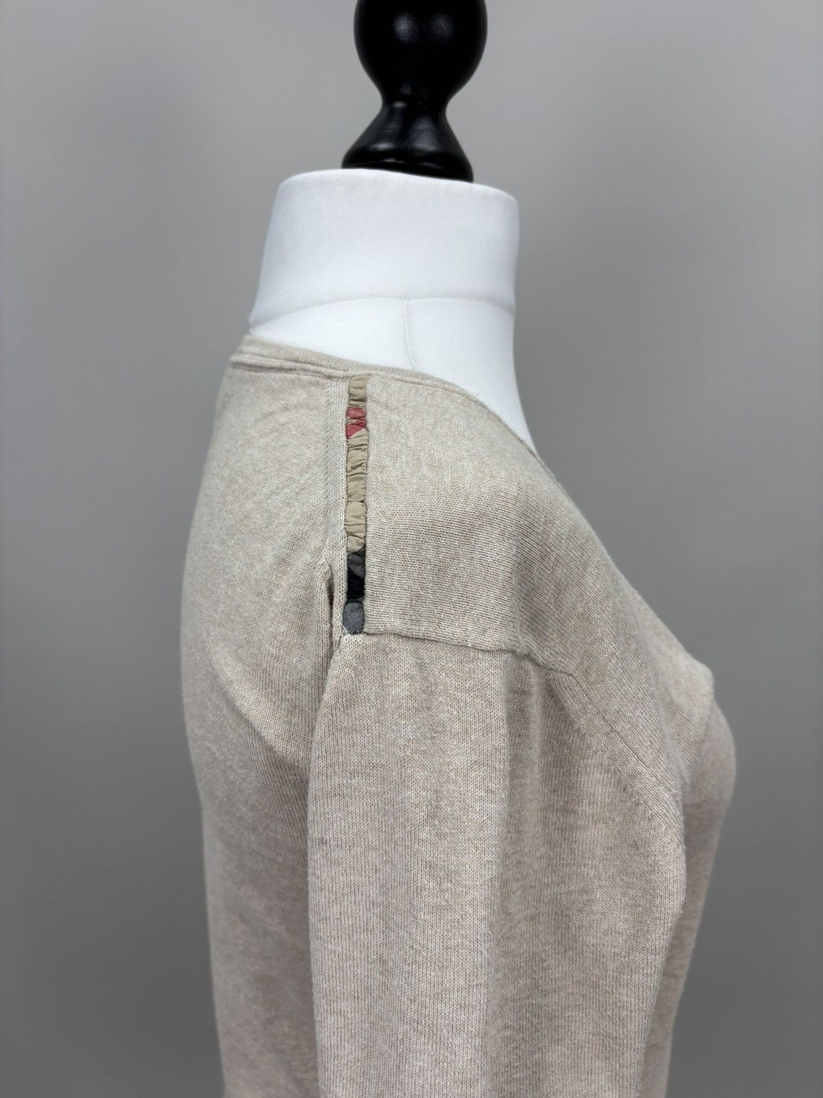 Burberry Womens sweater Burberry Brit Size S Color Beige Size S / US 4 / IT 40 - 6 Thumbnail