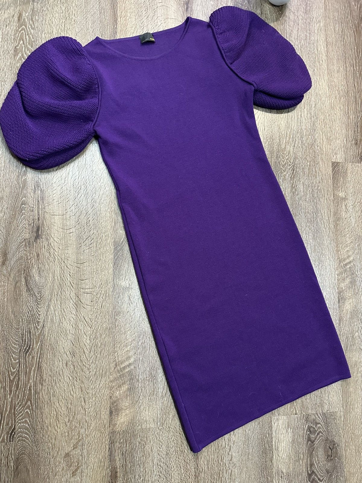 Fendi Fendi Knit Dress Knee Length Avant-Garde Size M / US 6-8 / IT 42-44 - 3 Thumbnail