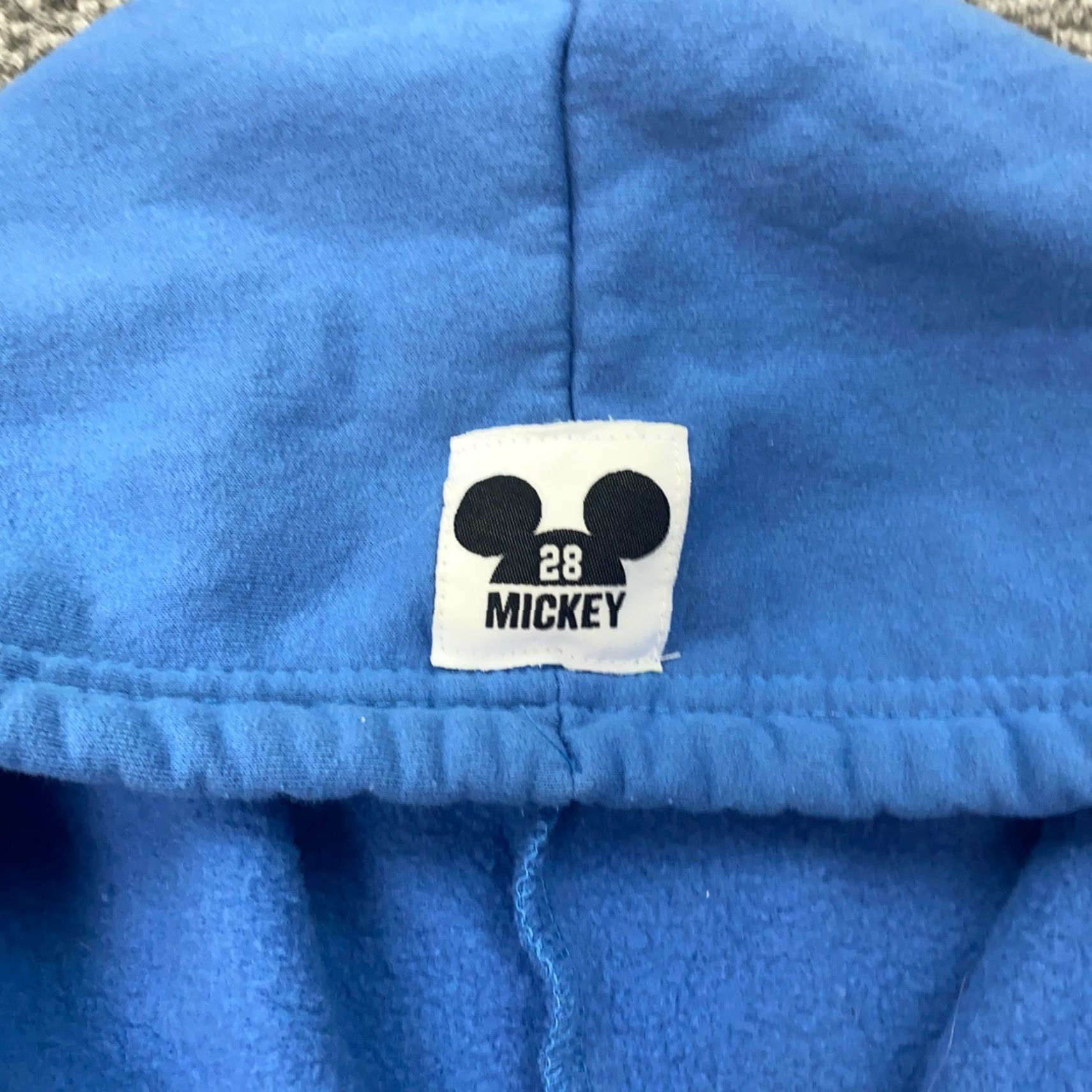 Disney Disney Mickey Mouse Hoodie Sweatshirt Womens Large Blue Hooded Size L / US 10 / IT 46 - 5 Thumbnail