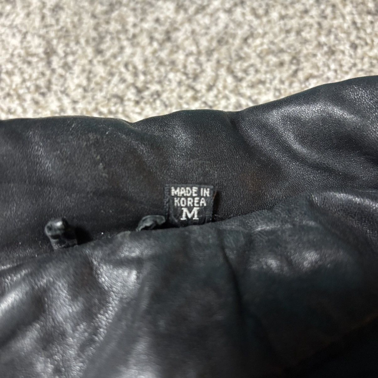 Vintage VINTAGE TIBOR LEATHERS WOMENS BLACK LEATHER ZIP BELT JACKET Size M / US 6-8 / IT 42-44 - 4 Thumbnail