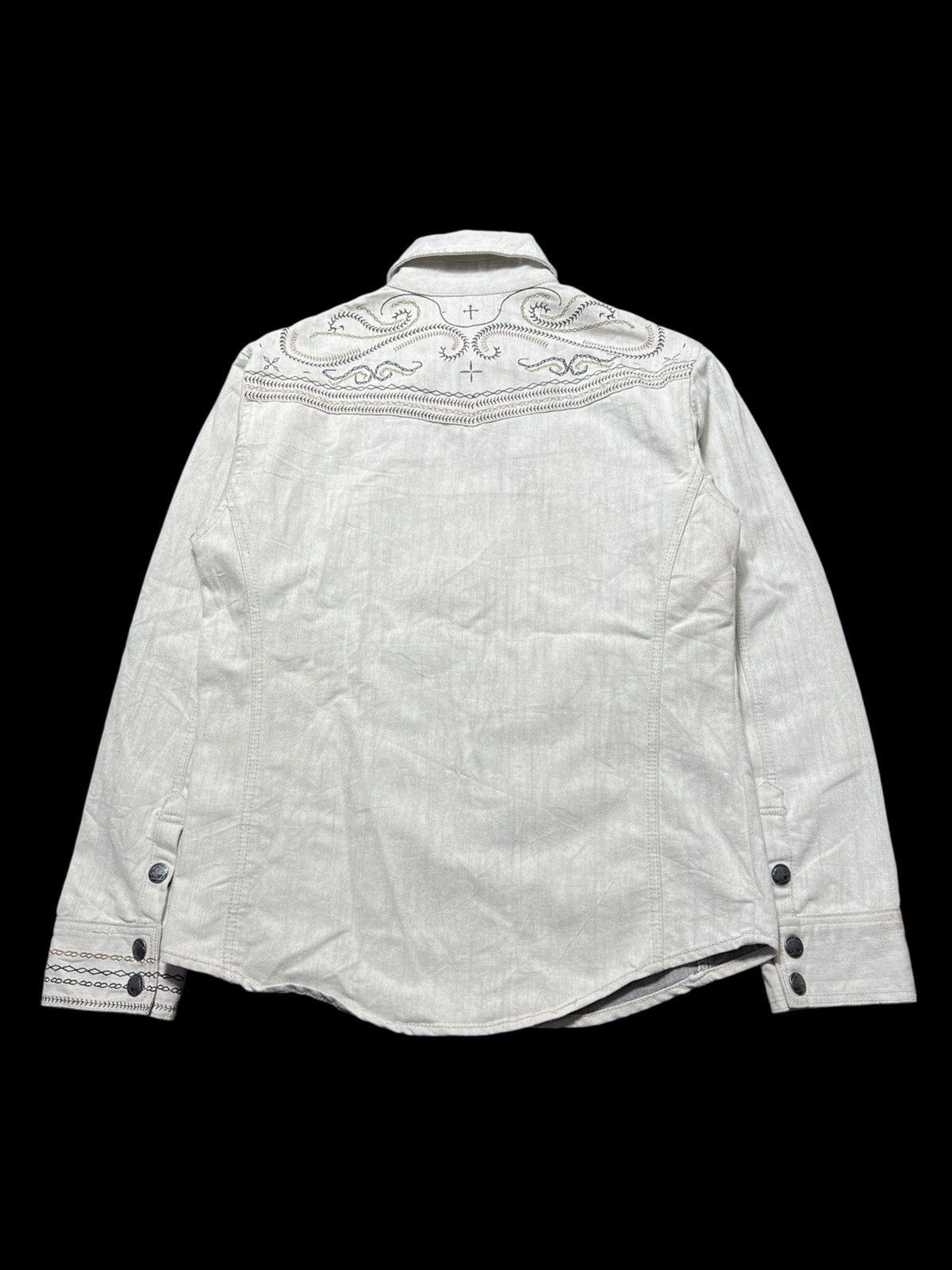 Japanese Brand Semantic Design Double Pocket Button Shirt Size US M / EU 48-50 / 2 - 10 Thumbnail