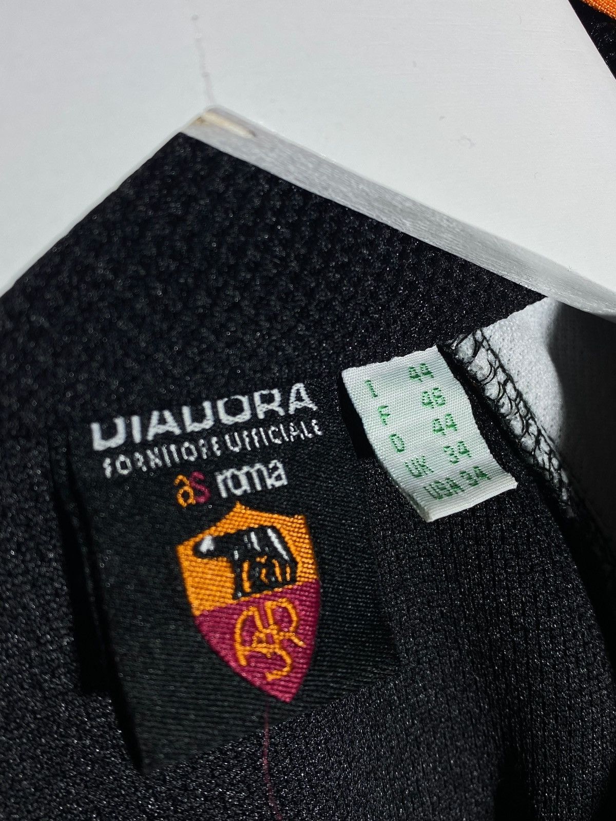 Diadora × Vintage Vintage 90s AS Roma Diadora Full Zip Top Stylish Sportwear Size US S / EU 44-46 / 1 - 16 Thumbnail