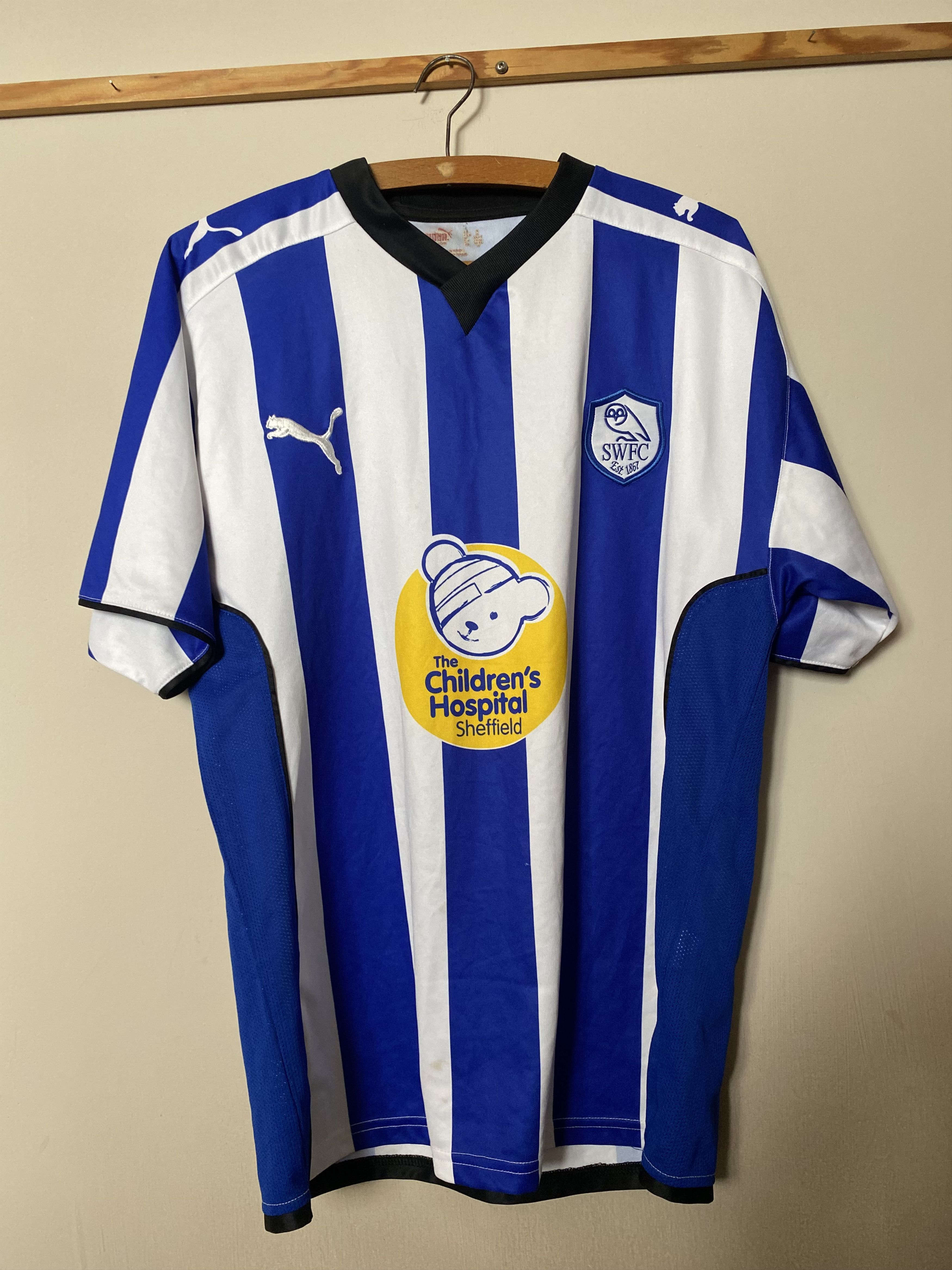 Puma SHEFFIELD WEDNESDAY F.C. 2009 - 2010 - Puma - S - UNIQUE Size US S / EU 44-46 / 1 - 1 Thumbnail