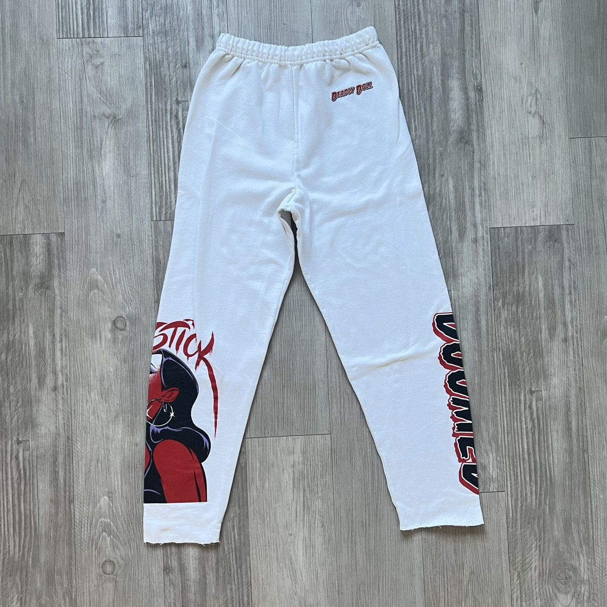 Deadly Doll Deadly Doll ‘Lipstick’ Sweatpants Size US 30 / EU 46 - 1 Thumbnail
