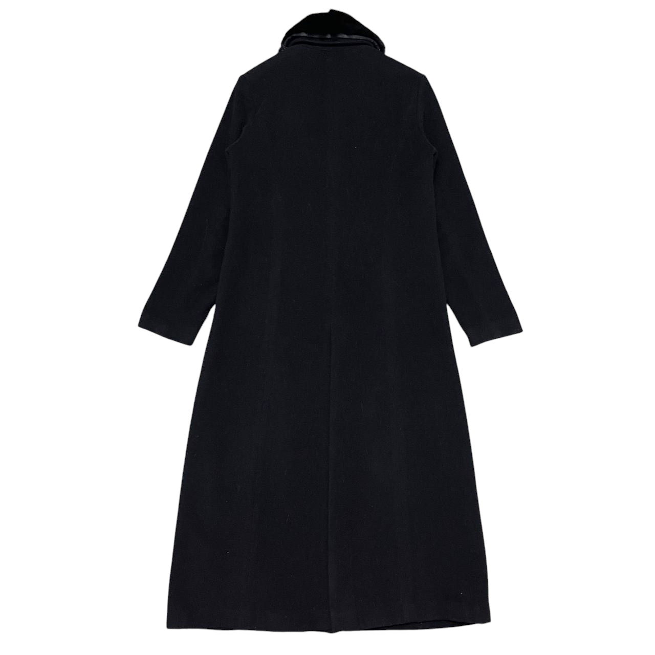 Yohji Yamamoto Vintage Indivi Made in Japan Wool Long Coat Size US S / EU 44-46 / 1 - 11 Thumbnail
