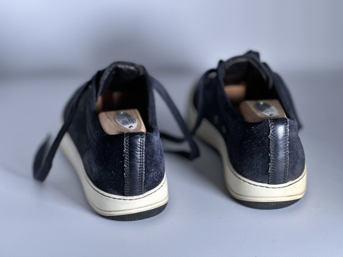 Lanvin Lanvin Blue/Black Suede and Patent Leather Low Top Sneakers Size US 6 / EU 39 - 6 Thumbnail
