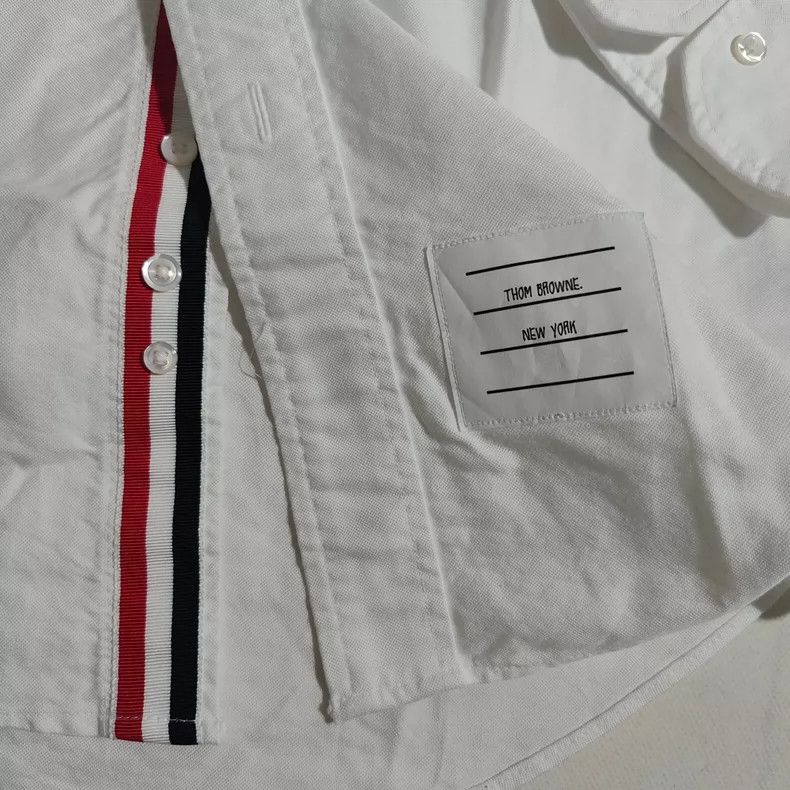 Thom Browne Thom Browne Basic Oxford shirt Size US M / EU 48-50 / 2 - 8 Thumbnail