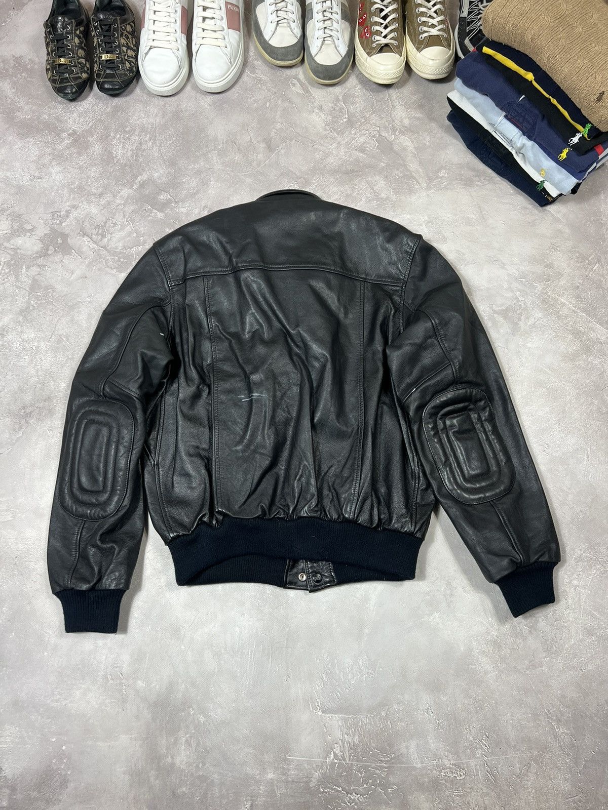 Other Vintage Y2k Leather Jacket Size US XL / EU 56 / 4 - 12 Thumbnail