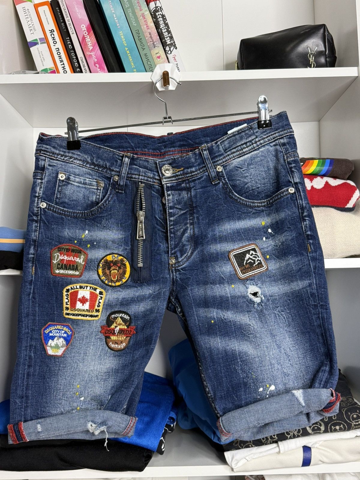Dsquared2 Dsquared2 Luxury Jeans Short Size US 28 / EU 44 - 2 Thumbnail