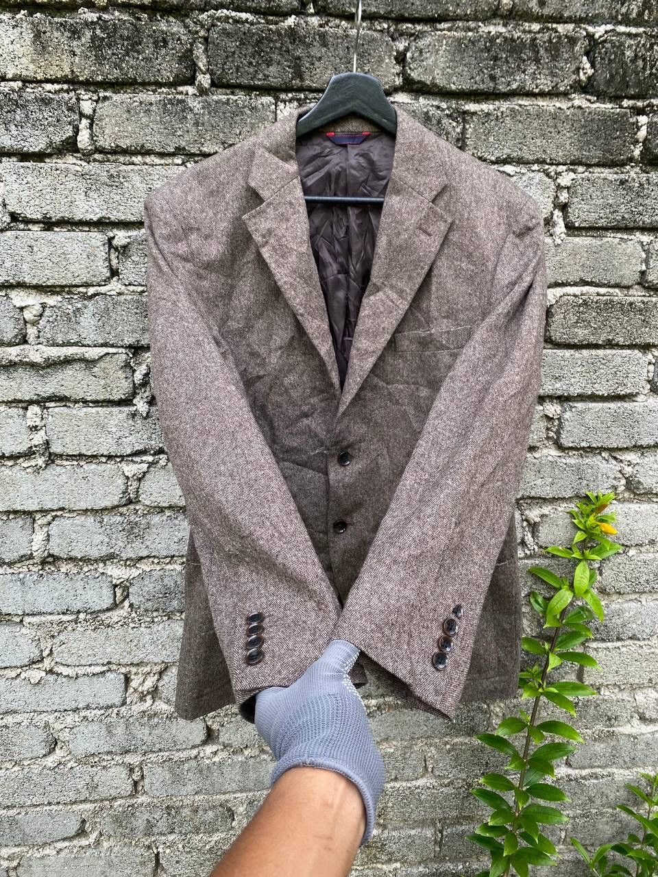 Japanese Brand Vintage Cafe Soho Wool Blazer Size US M / EU 48-50 / 2 - 4 Thumbnail