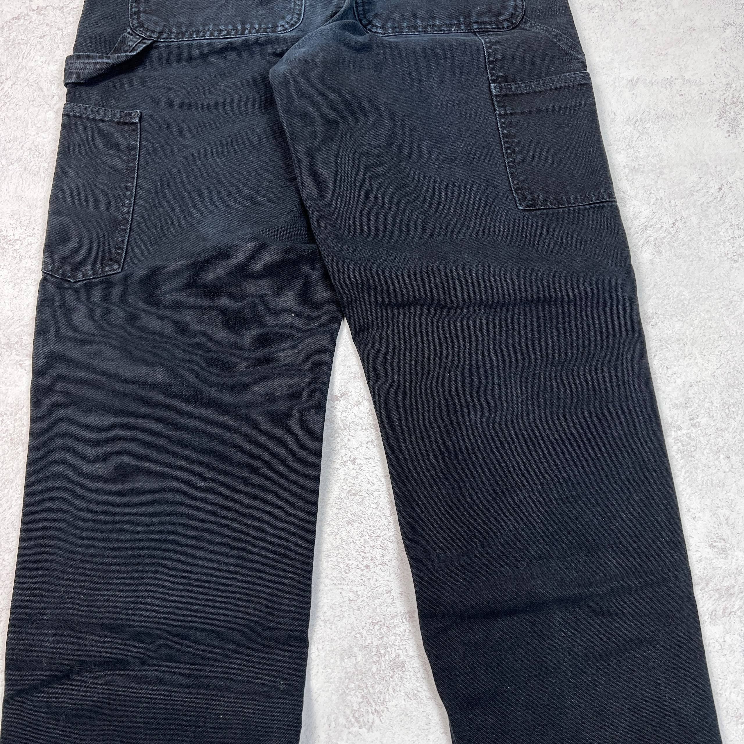 Carhartt Vintage Carhartt Double Knee Work Pants Faded Streetwear Size US 31 - 10 Thumbnail