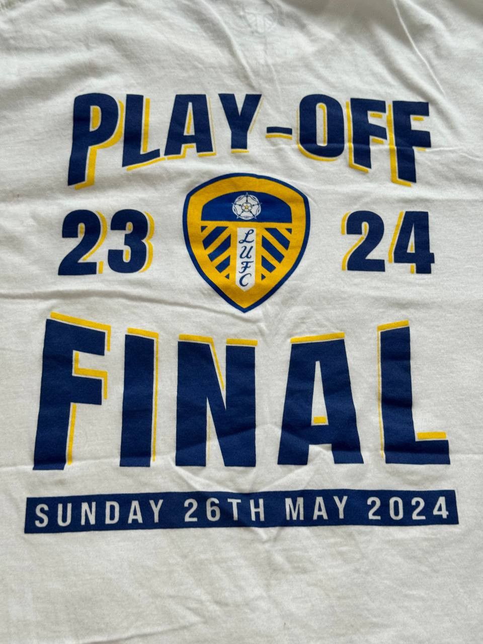 Chelsea Soccer Leeds United FC play off official merchandise soccer jersey Size US M / EU 48-50 / 2 - 3 Thumbnail