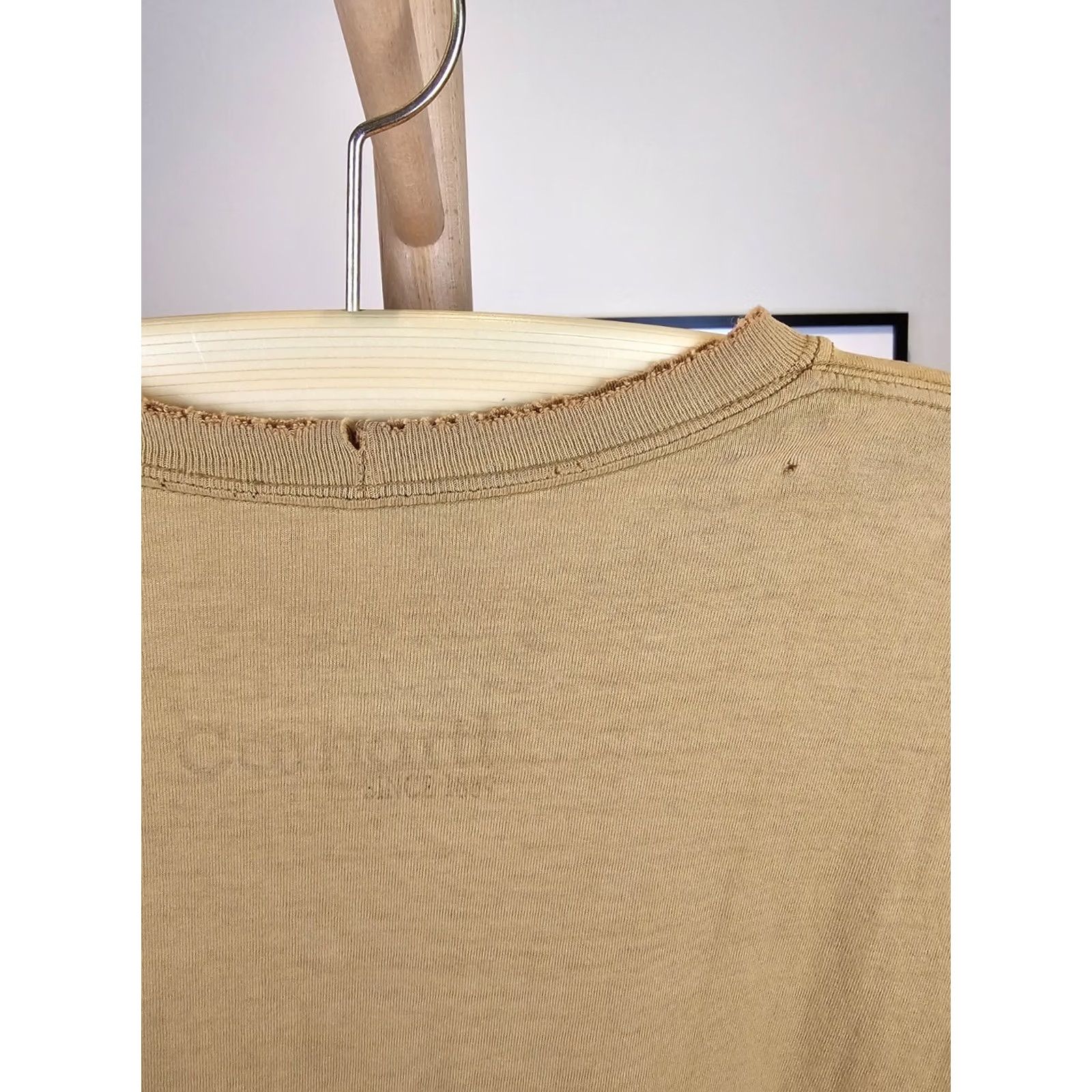 Carhartt VINTAGE CARHARTT WORK T-SHIRT BROWN SZ XL SUN FADED GARDIENT USA Mens Size US XL / EU 56 / 4 - 7 Thumbnail