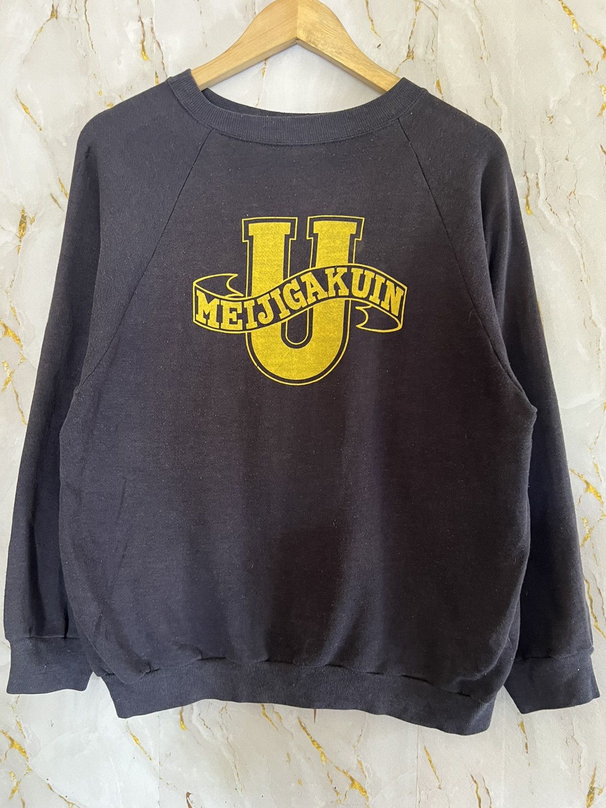 Vintage Vintage Meiji Gakuin University Sweatshirt –Crewneck Size US L / EU 52-54 / 3 - 1 Thumbnail