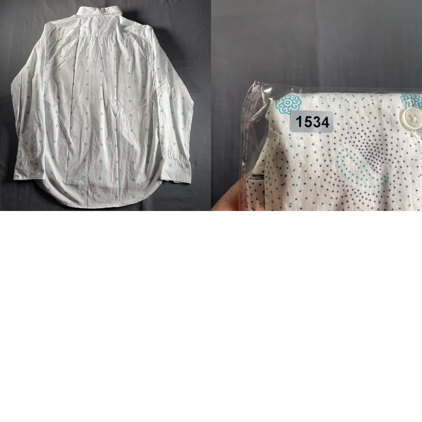 Robert Graham VINTAGE? No. Robert Graham Shirt Mens XL White Microprint Classic Fit Button Down Long Sleeve Size US XL / EU 56 / 4 - 8 Thumbnail