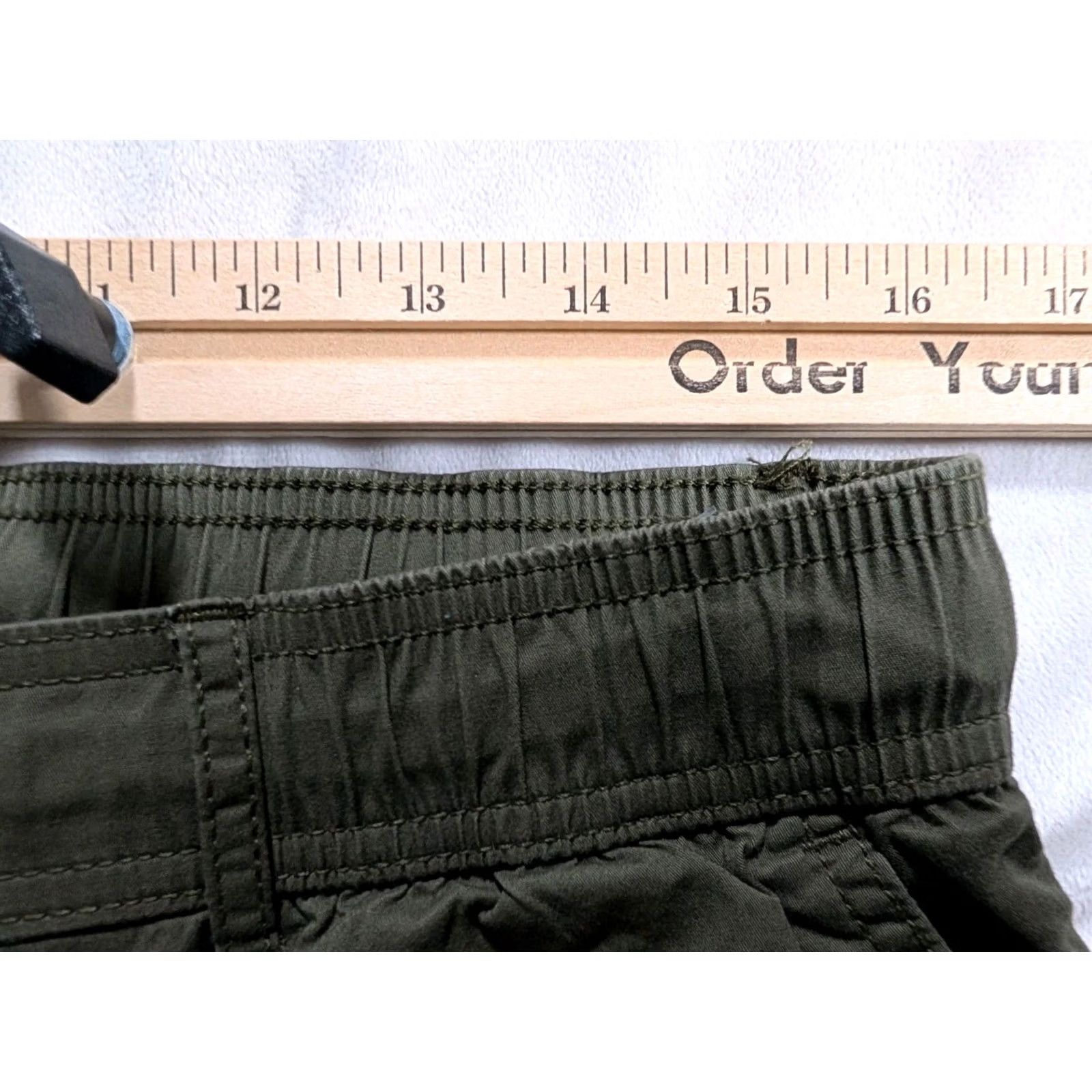 Vintage VINTAGE Tommy Jeans Pants Men M Green Y2K Cargo Joggers Elastic Waist 32 Size US 32 / EU 48 - 3 Thumbnail