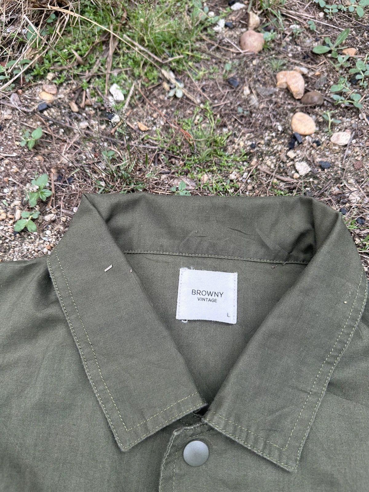 Japanese Brand Browny shirts Size US L / EU 52-54 / 3 - 2 Thumbnail