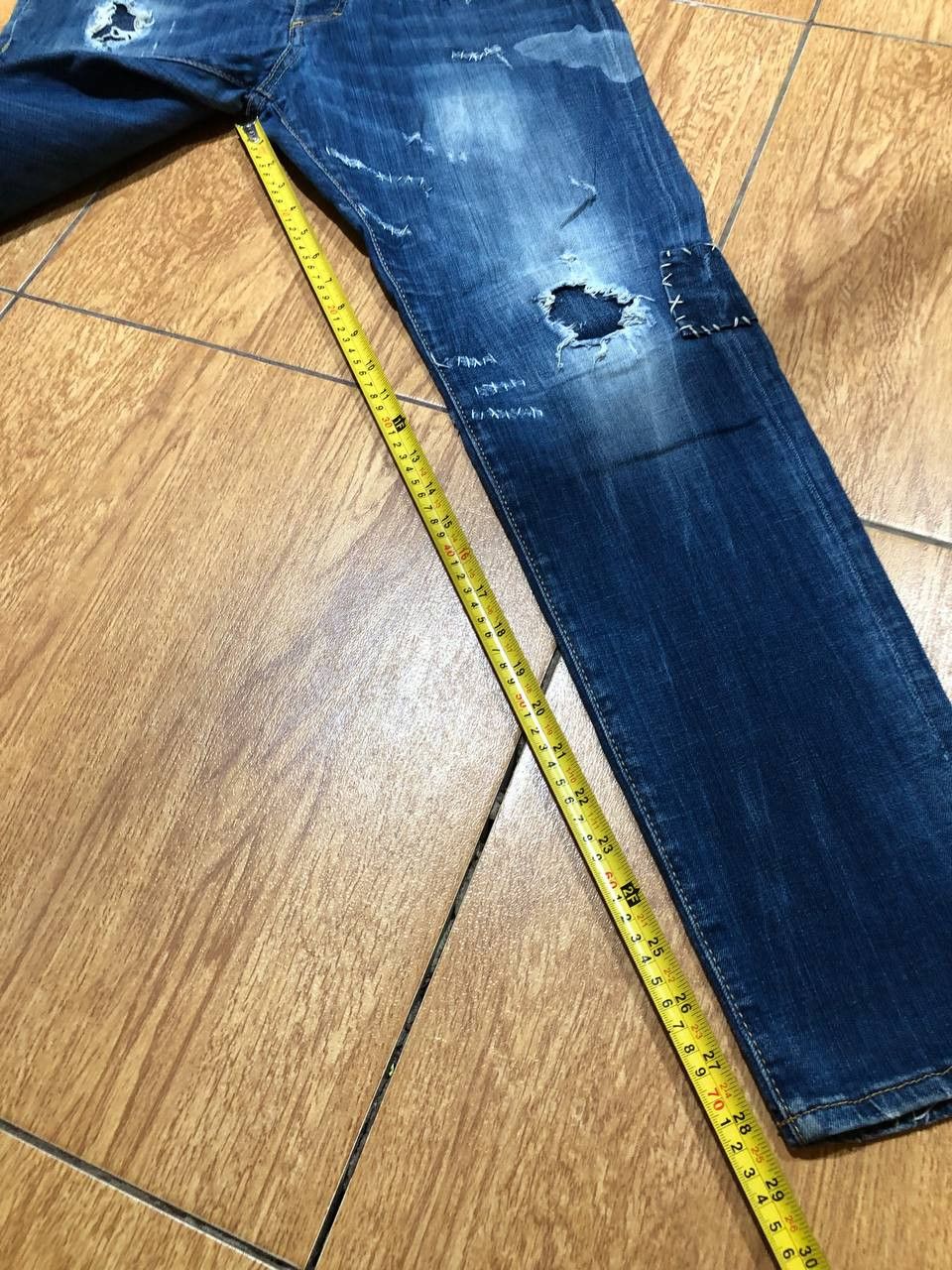 Dsquared2 Luxury Dsquared2 Y2K Distressed Designer Jeans Size US 36 / EU 52 - 10 Thumbnail
