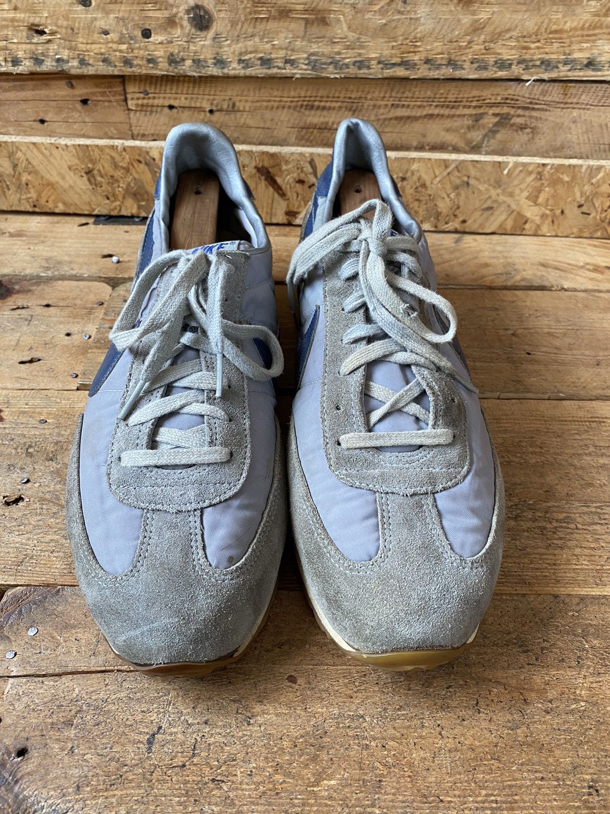 Nike × Vintage 🔥Rare vintage 1983 nike air waffle racer running shoes sz11 Size US 10.5 / EU 43-44 - 2 Thumbnail