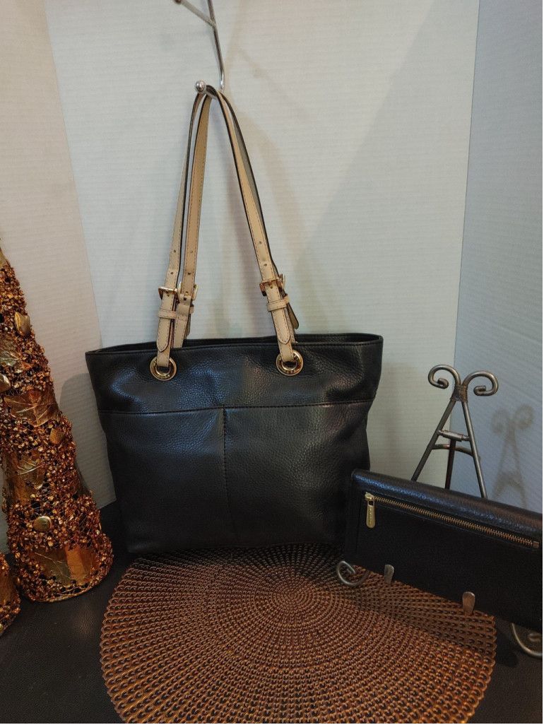 Michael Kors Michael Kors Bedford Tote & Manhatten Wallet Set Size ONE SIZE - 4 Thumbnail