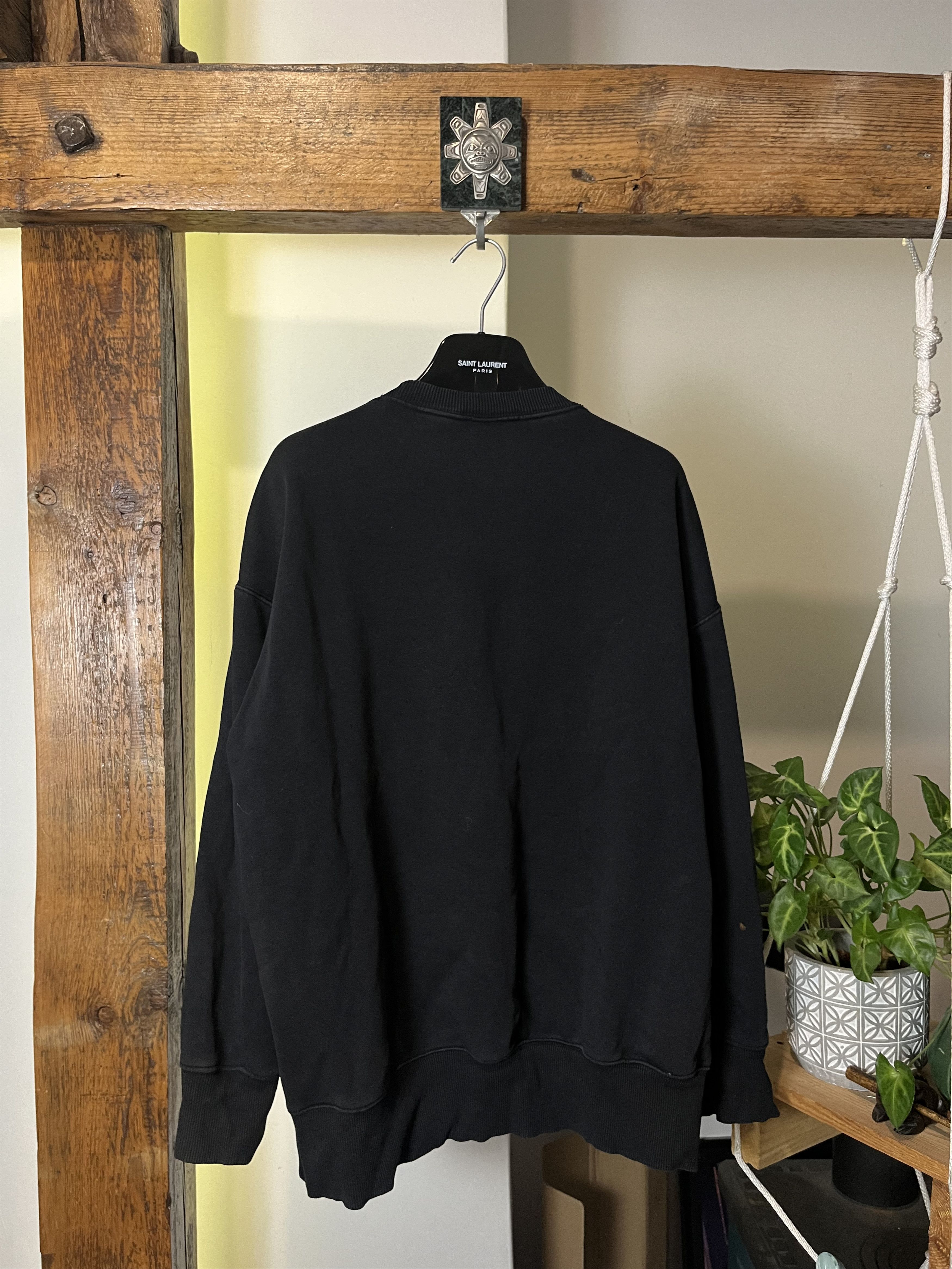 Nike × Vintage Nike Central Swoosh Oversize Sweatshirt Size US M / EU 48-50 / 2 - 2 Thumbnail