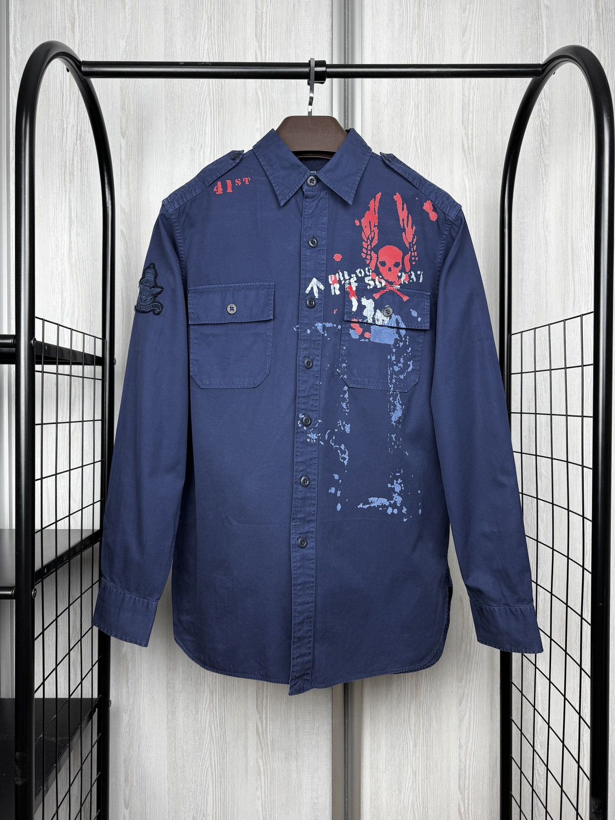 Polo Ralph Lauren Polo Ralph Lauren Temagami WorkShirt Mens Workwear Pockets Size US M / EU 48-50 / 2 - 1 Thumbnail