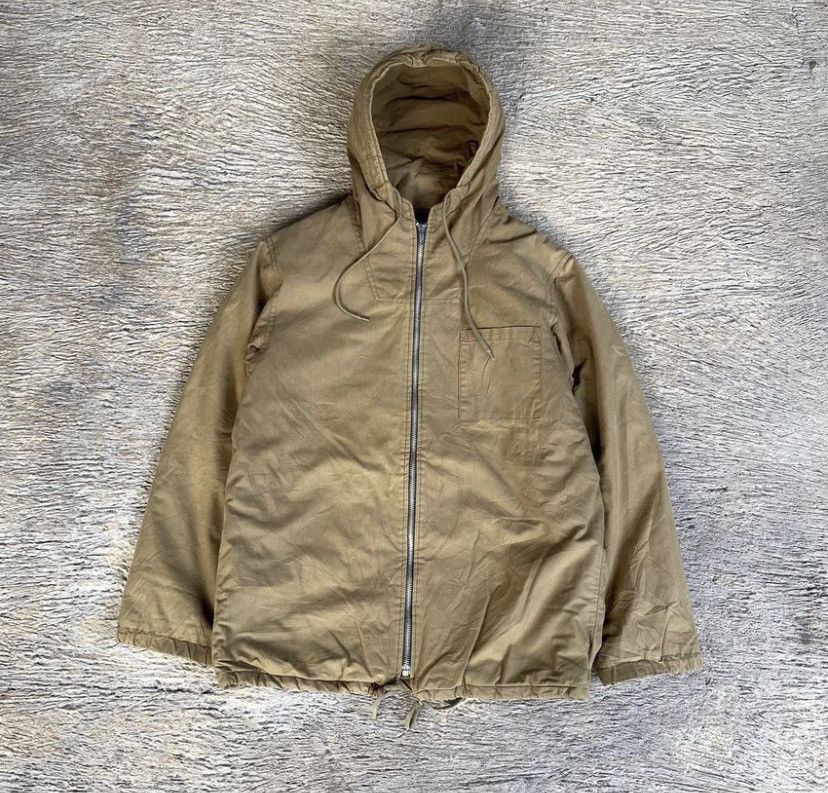 image of Helmut Lang Ss99 Helmutlang Vintage Catton Jacket in Brown, Men's (Size Medium)