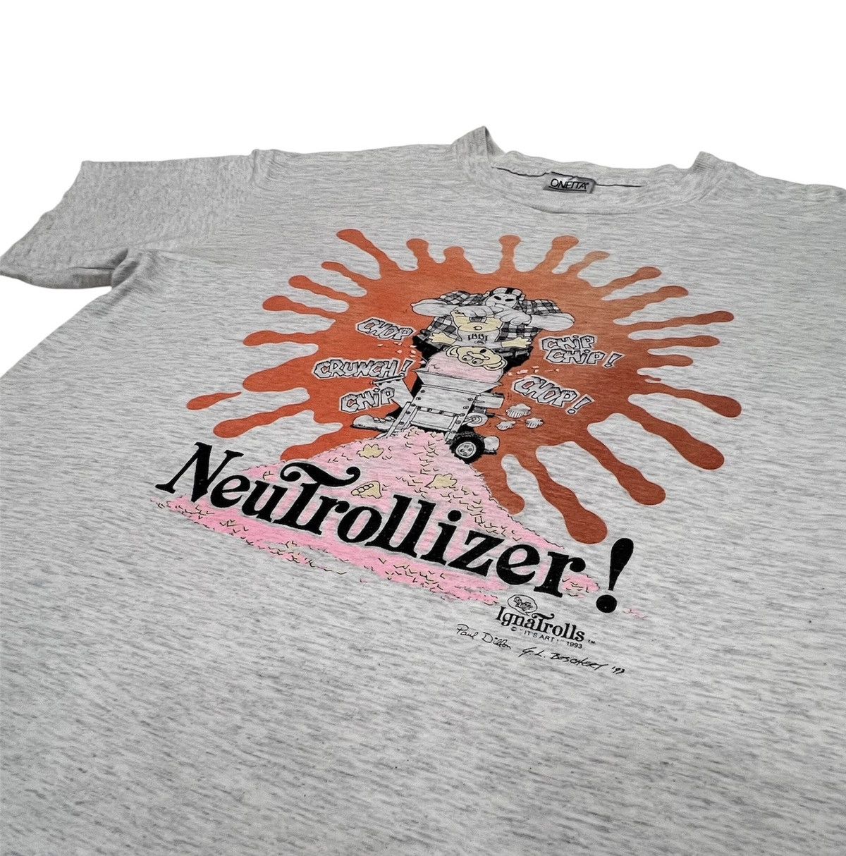 Other 1993 Vintage INGA TROLL art tshirt oneita single stitch XL Size US XL / EU 56 / 4 - 2 Thumbnail