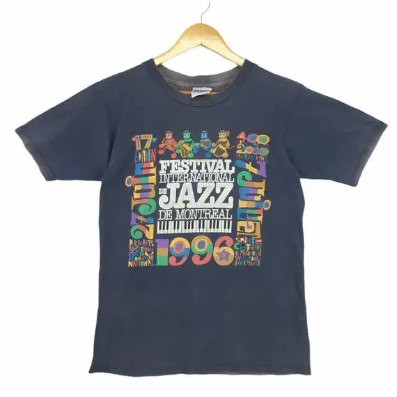 Band Tees Vtg Music Festival International De Jazz Montreal Tee Shirt Size US S / EU 44-46 / 1 - 1 Thumbnail