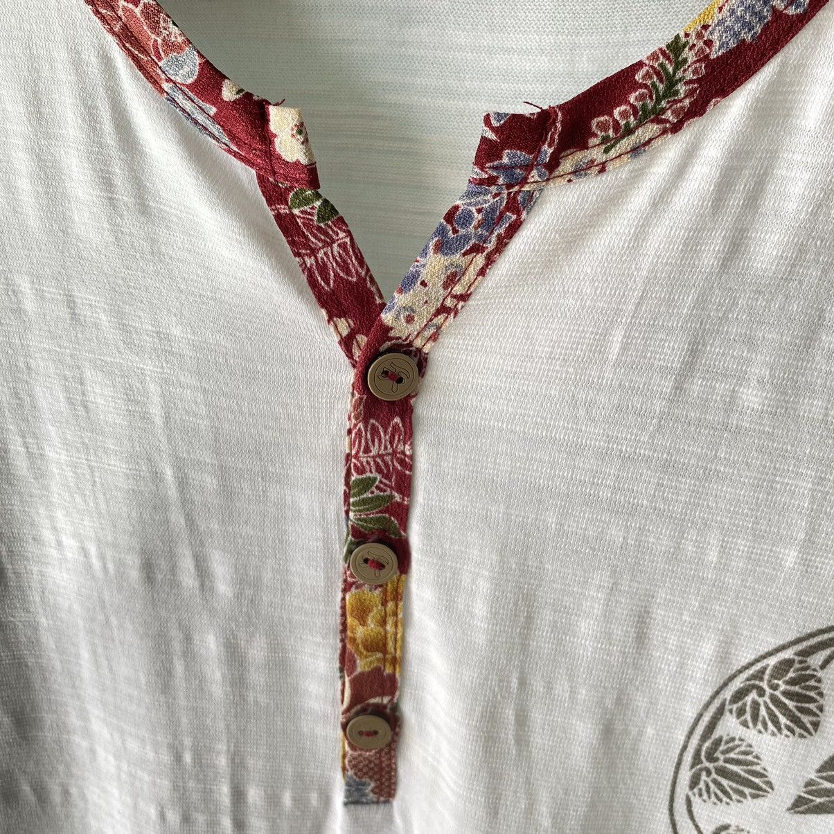 Japanese Brand Vintage Y2K Japanese Traditional Koi Fish Oversized Tshirt Size US XXL / EU 58 / 5 - 6 Thumbnail