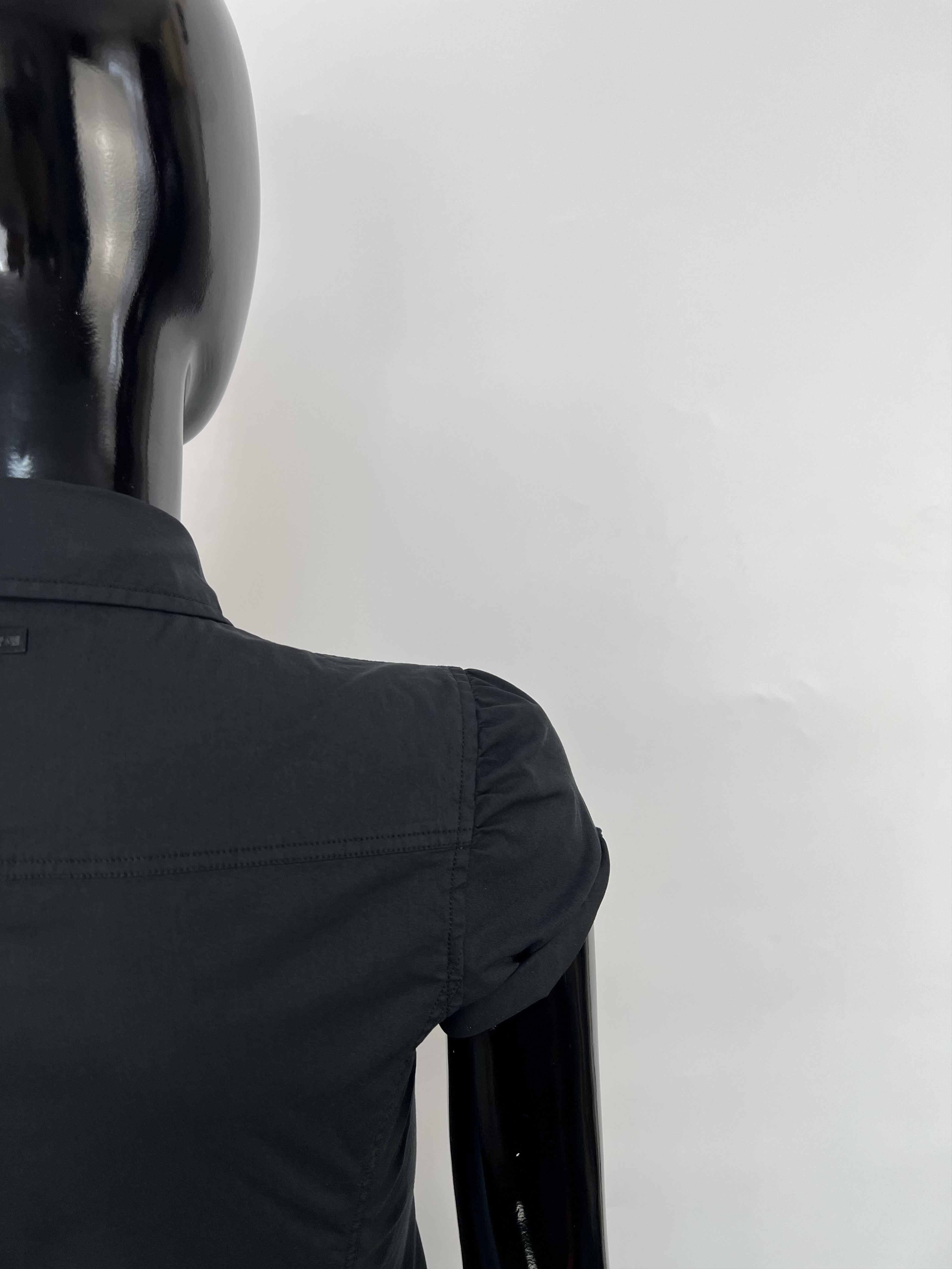 Prada Prada Stretch Cotton Short Sleeve Button Up Shirt Size IT 38 Size XS / US 0-2 / IT 36-38 - 14 Thumbnail